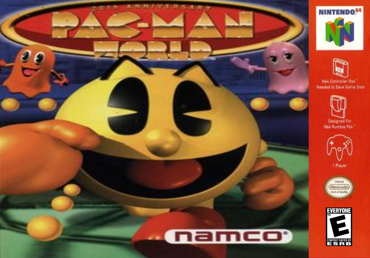 PacMan World N64 Box Art by DiamondJeff03031996 on DeviantArt