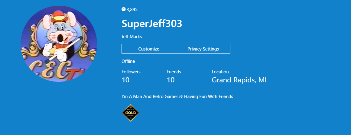 My XBOX Profile