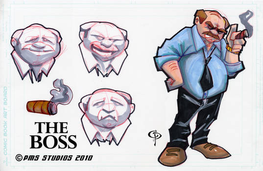 The Boss- Character Concept 1