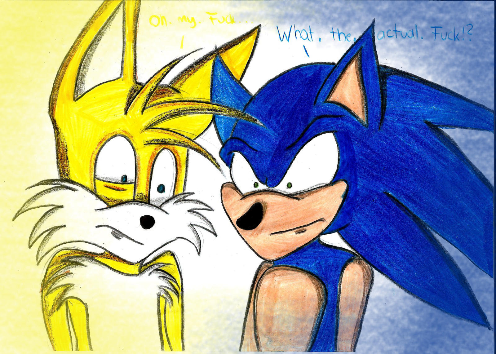 Sontails Deviantart Sonic and Tails react to SonTails by BlackMambaZANE on DeviantArt