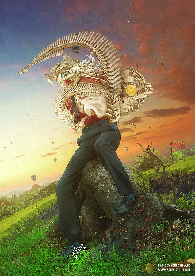 Don't be afraid of monsters by Aegis-Illustration