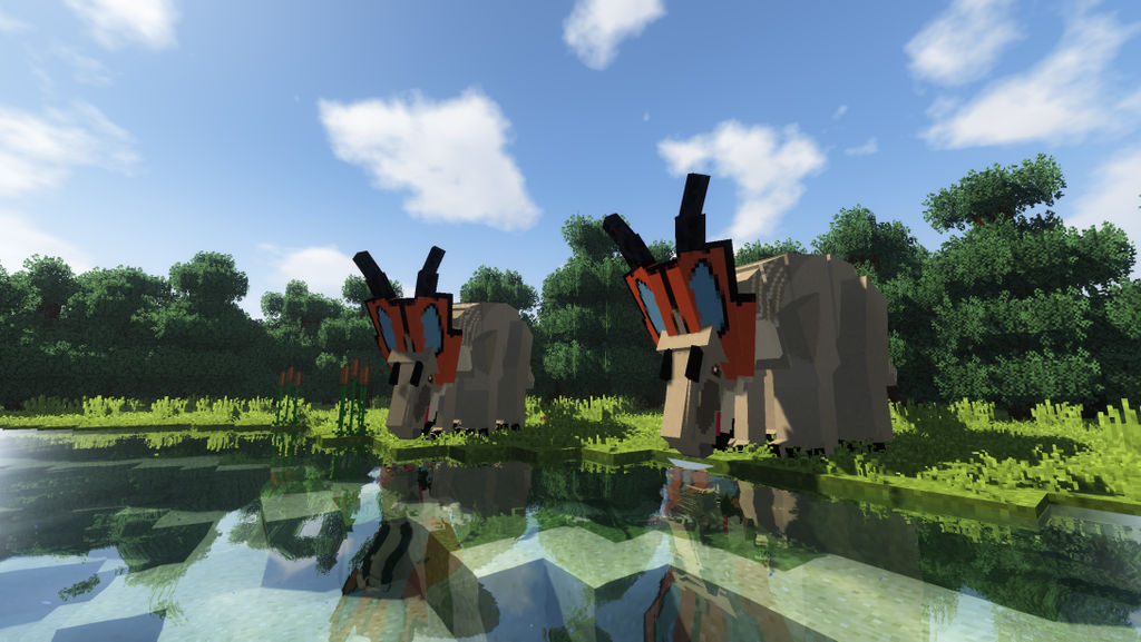 Acherus Minecraft Minecraft: Prehistoric Eclipse Achelousaurus by Fluffy-Taco-1324 on ...
