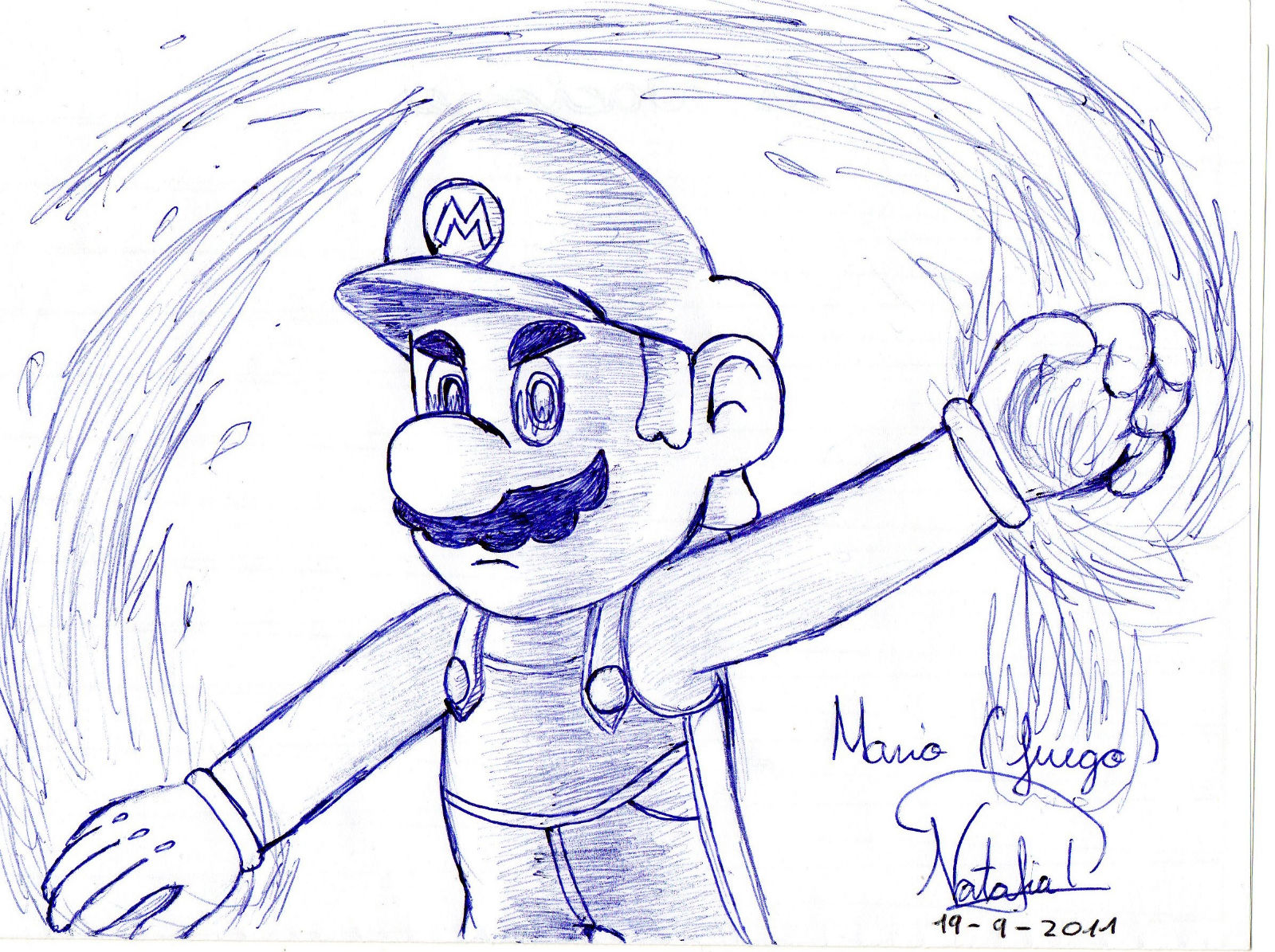 Mario's fire