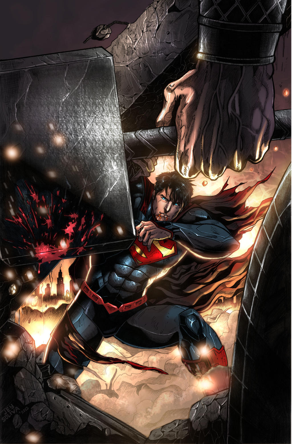 Superman Vs Thor