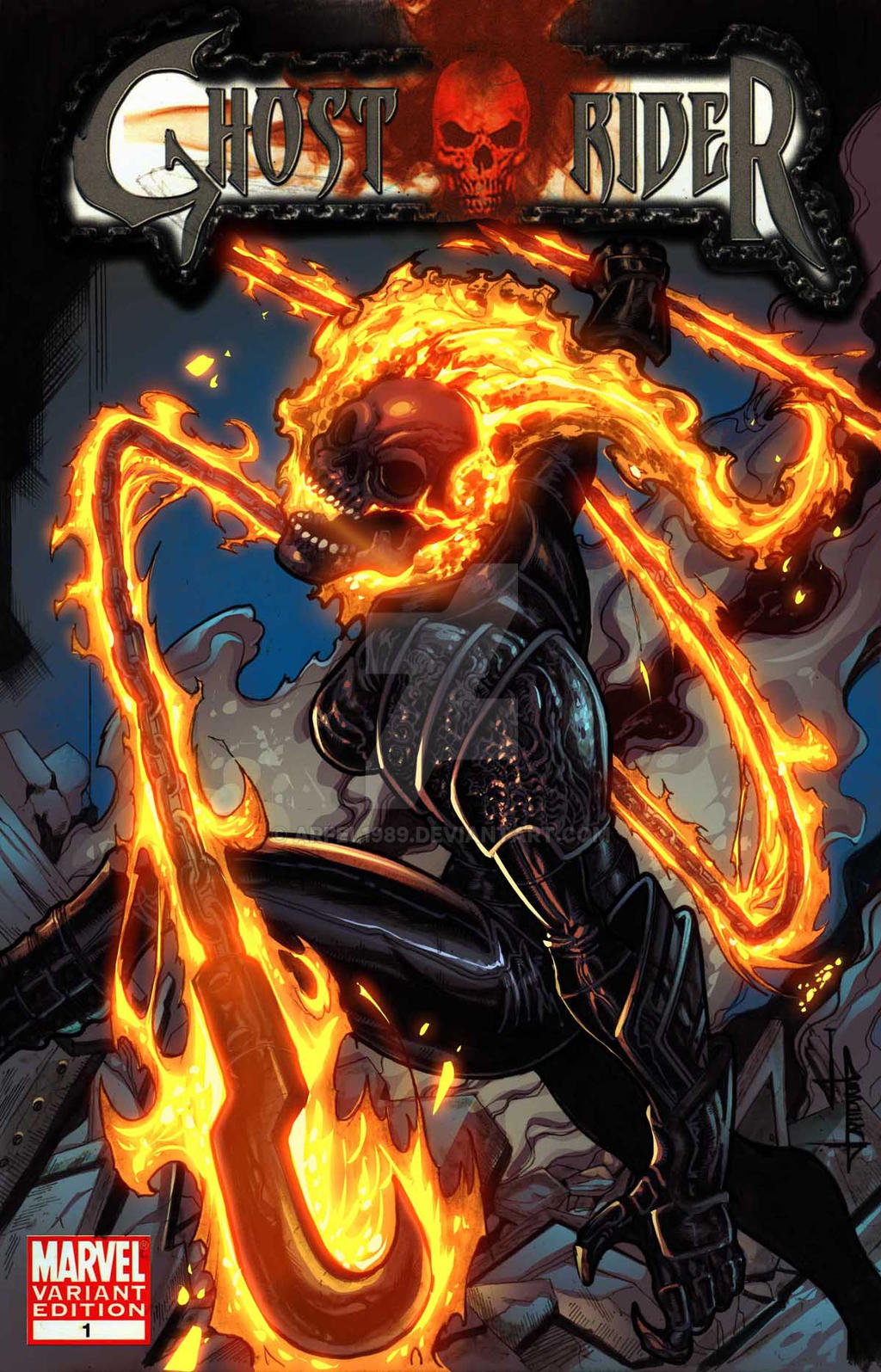 Ghost Rider Fox Ghost Rider by arfel1989 on DeviantArt