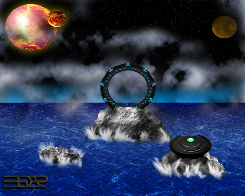 Stargate in Pegasus by EsmashEd on DeviantArt