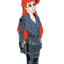 Ariel as Black Widow