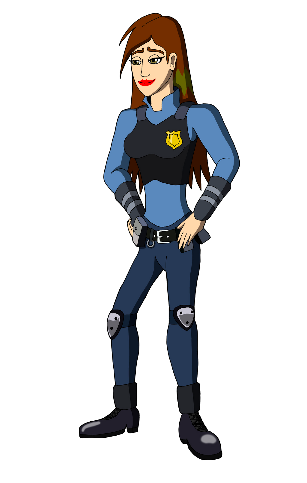 Officer Megan Stone by renthegodofhumor on DeviantArt