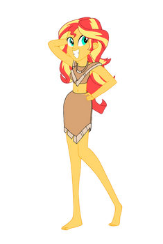 Sunset Shimmer as Nakoma