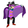 Ren as Darkwing Duck