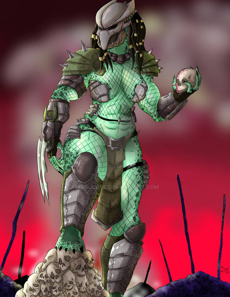 Female Yautja by AniJesse on DeviantArt