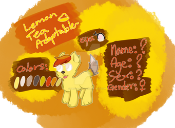 LEMON TEA ADOPTABLE - OPEN