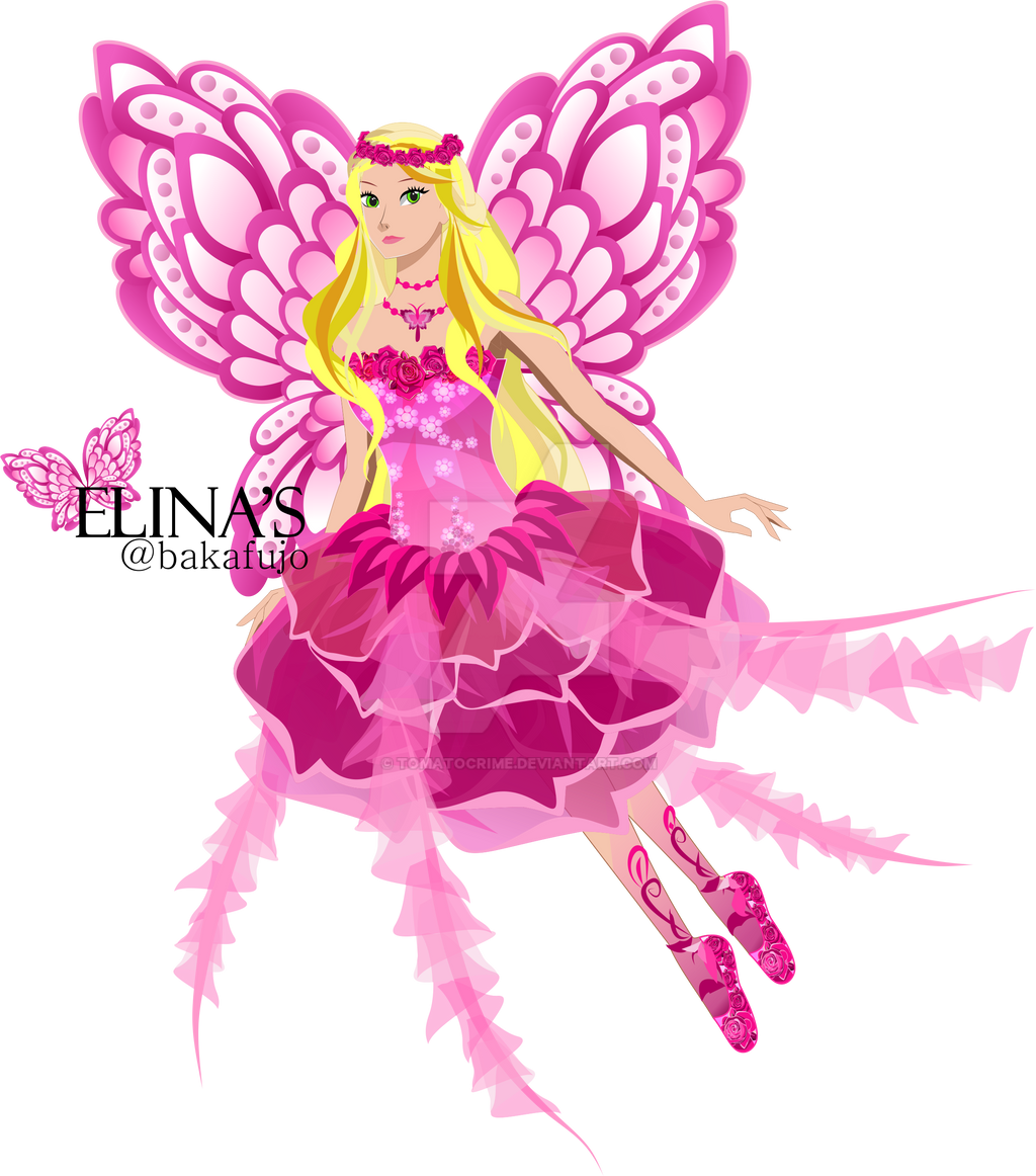 Fairy Elina from Barbie Fairytopia Mermaidia movie by tomatocrime