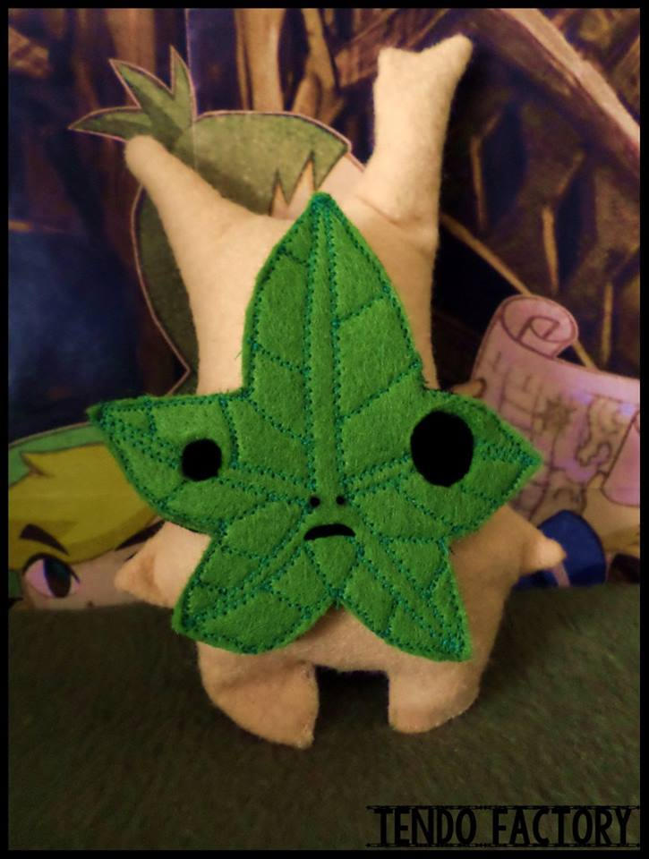 Zelda Plush Korok Stylus By Tendo Factory On Deviantart