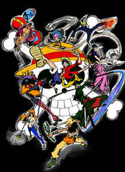 One Piece Crew's Power Colour