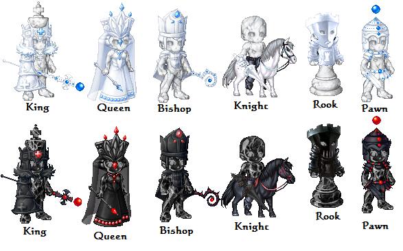 Gaian Chess PIECES by BeyondBelovedDreams on DeviantArt