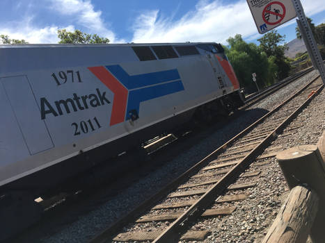 Amtrak 156 in San Juan Capistrano, CA