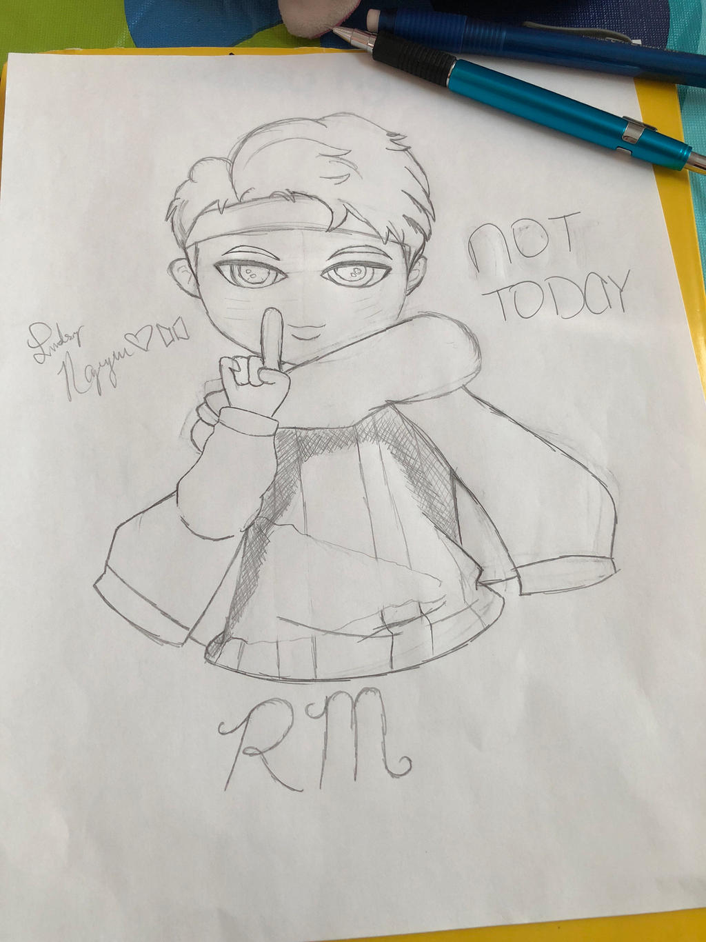 Bts Chibi Rm Fanart By Jeonjisoo197 On Deviantart