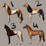 Horse adoptables