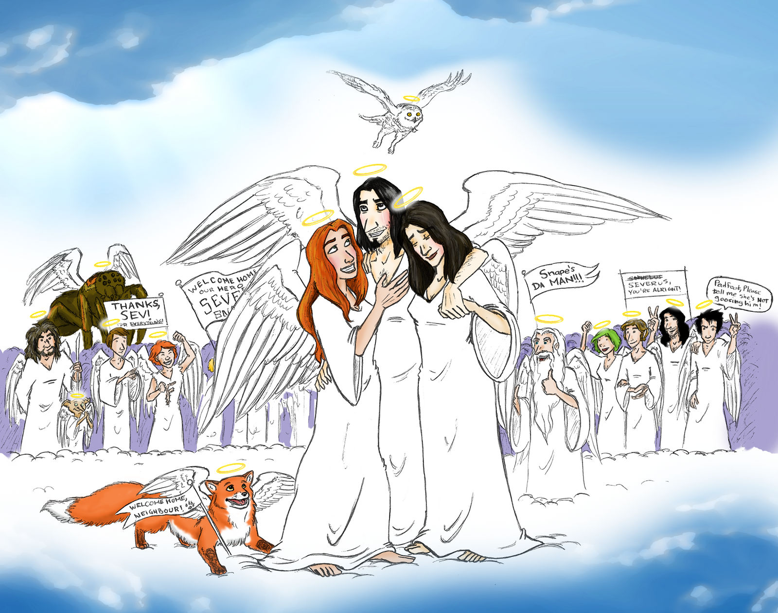 'Thank You, Severus' Challenge - A Hero's Welcome