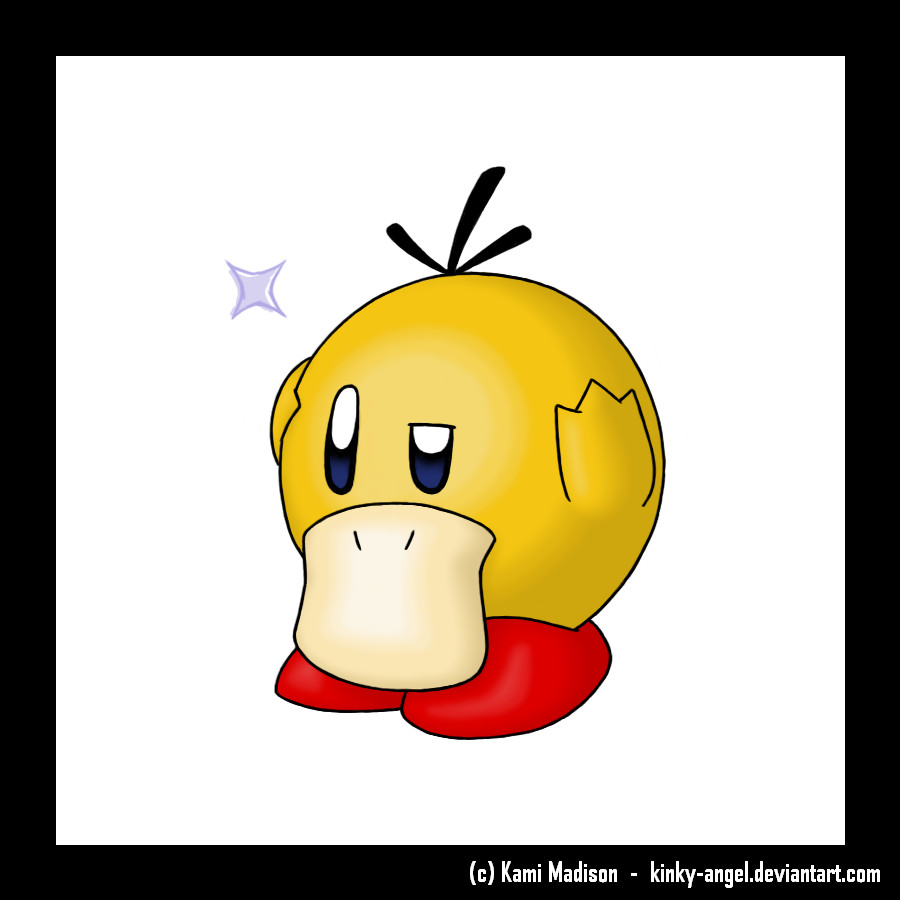 - Psyduck Kirby Hat -