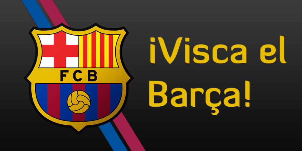 Bilderesultat for viva barca viva catalunya