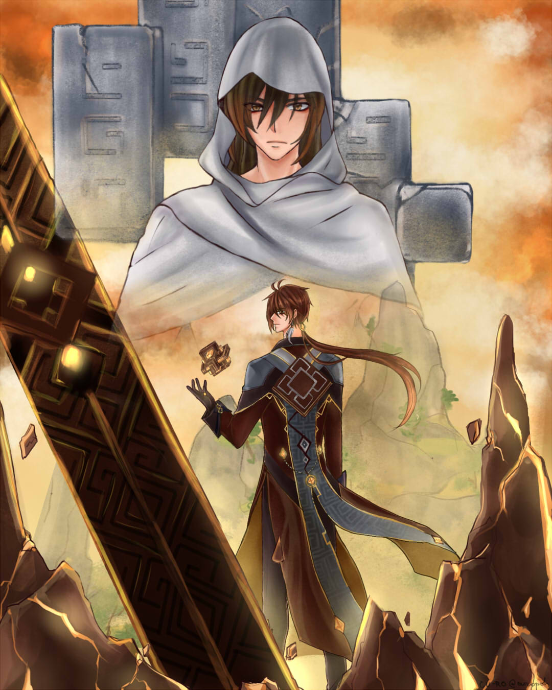 Zhongli The Geo Archon By Kurobaka22 On Deviantart Zhongli The Geo Archon By Kurobaka22 On Deviantart