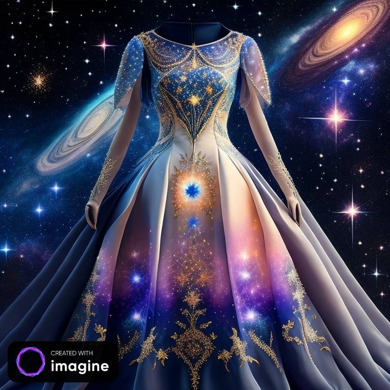 Dress in style of cosmic space by Coolarts223 on DeviantArt