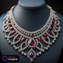 Ruby's and diamonds necklace 2