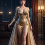 Gold dress 5