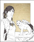 Wolf princess - commission. by Avenlay