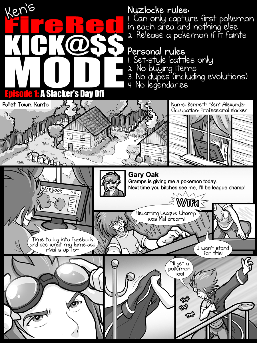 FireRed Kick@$$ Mode Ep.1-1