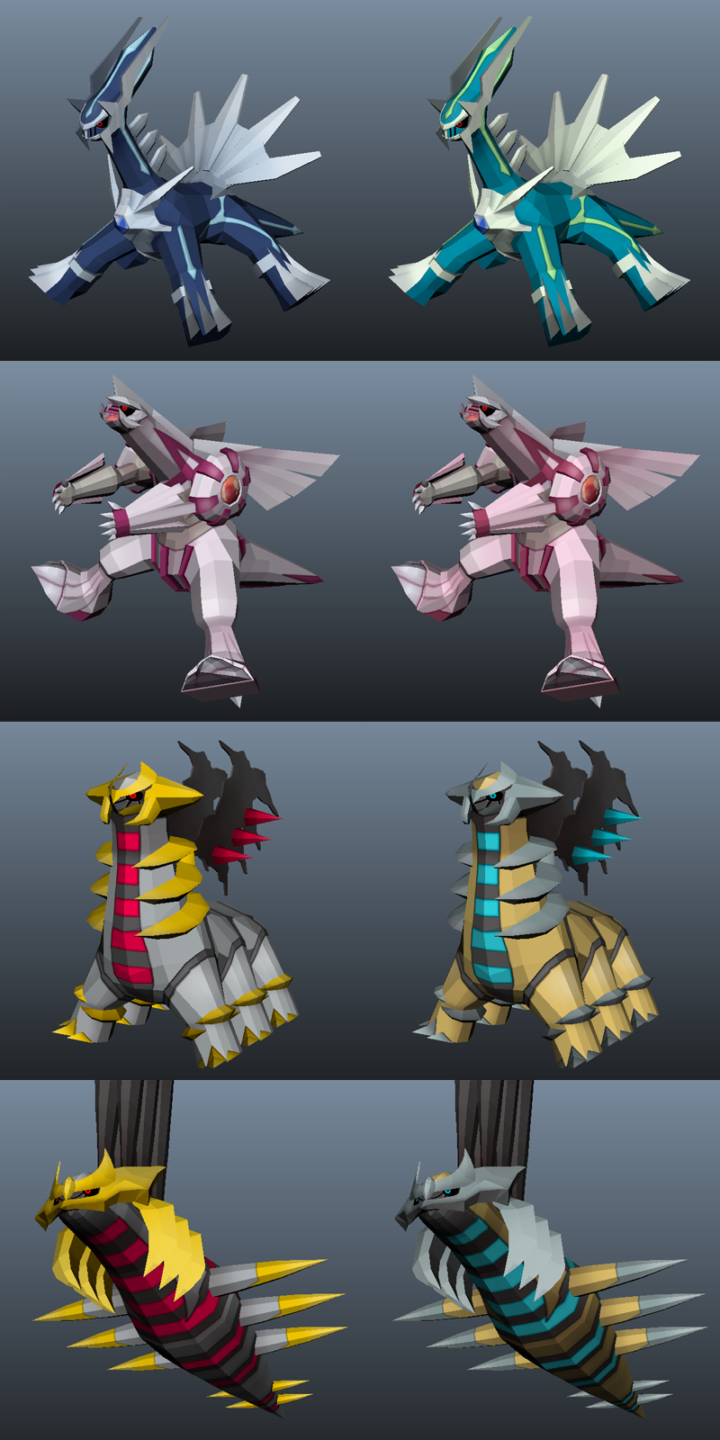 Pixelmon - Creation Trio by YinDragon on DeviantArt