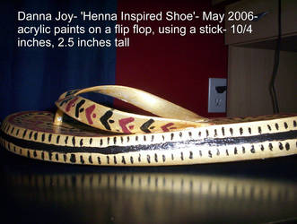 'Henna Inspired Shoe'