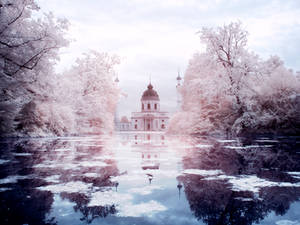 Infrared - Castle Garden Schwetzingen