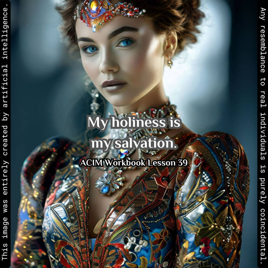 ACIM Workbook Lesson 39 by Ta15ha on DeviantArt