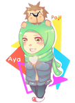 Aya and poji by Naomi-ness