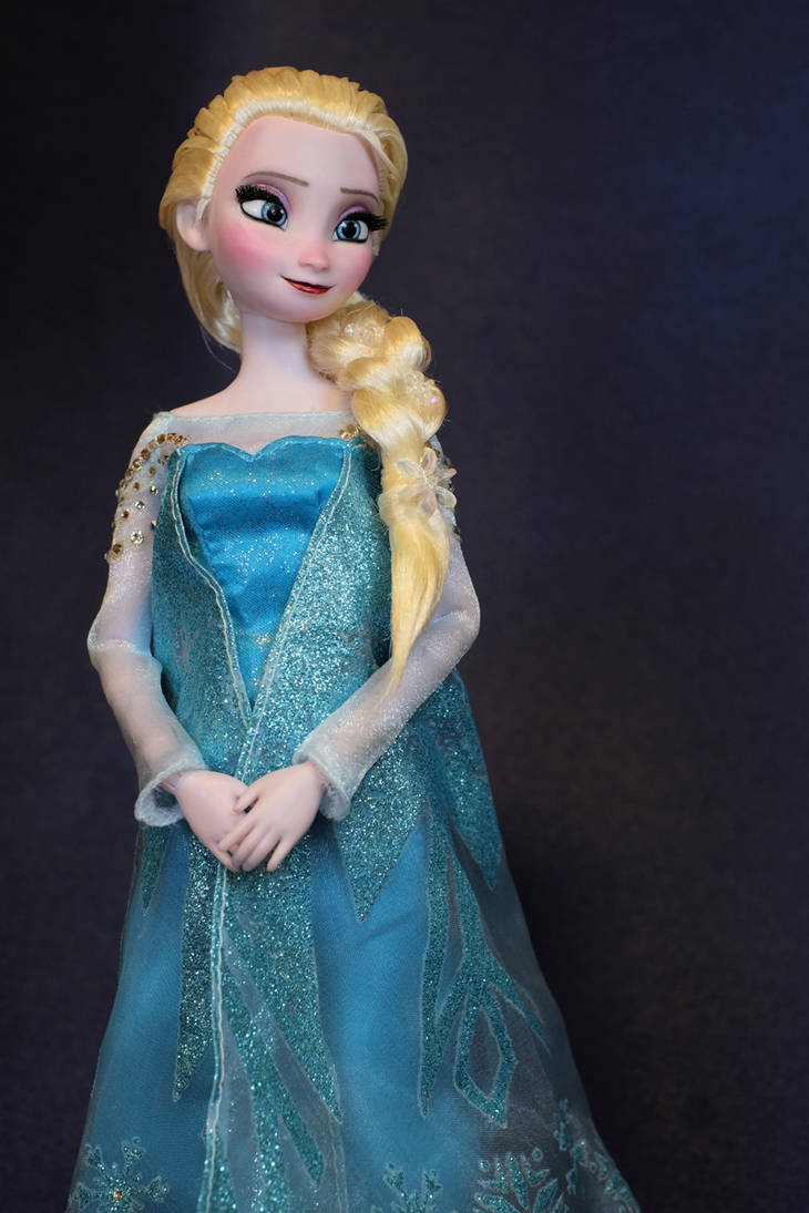 Коллекционная кукла Эльза ООАК