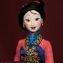 Mulan OOAK doll