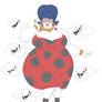 60s Aunty Ladybug - sketch