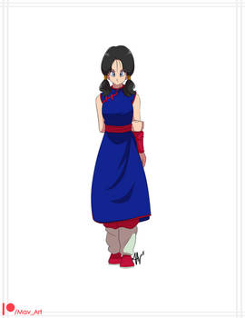 Videl in Blue