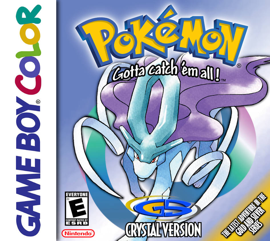Pokemon Crystal Game Boy Box Art by bryanthearchivist on DeviantArt
