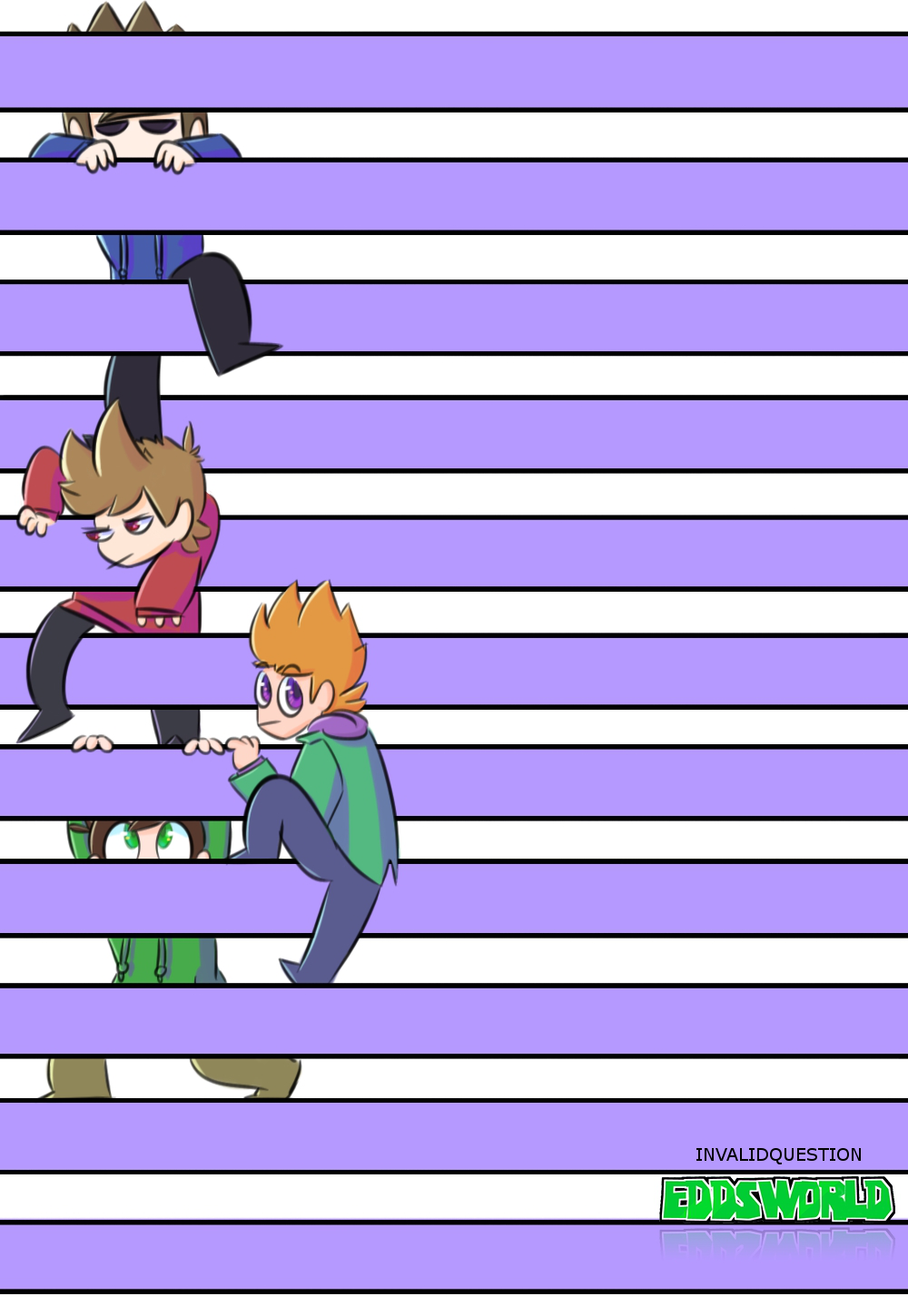 Eddsworld 4 Color Wallpaper (Phone Ver.) by MashyLOL on DeviantArt