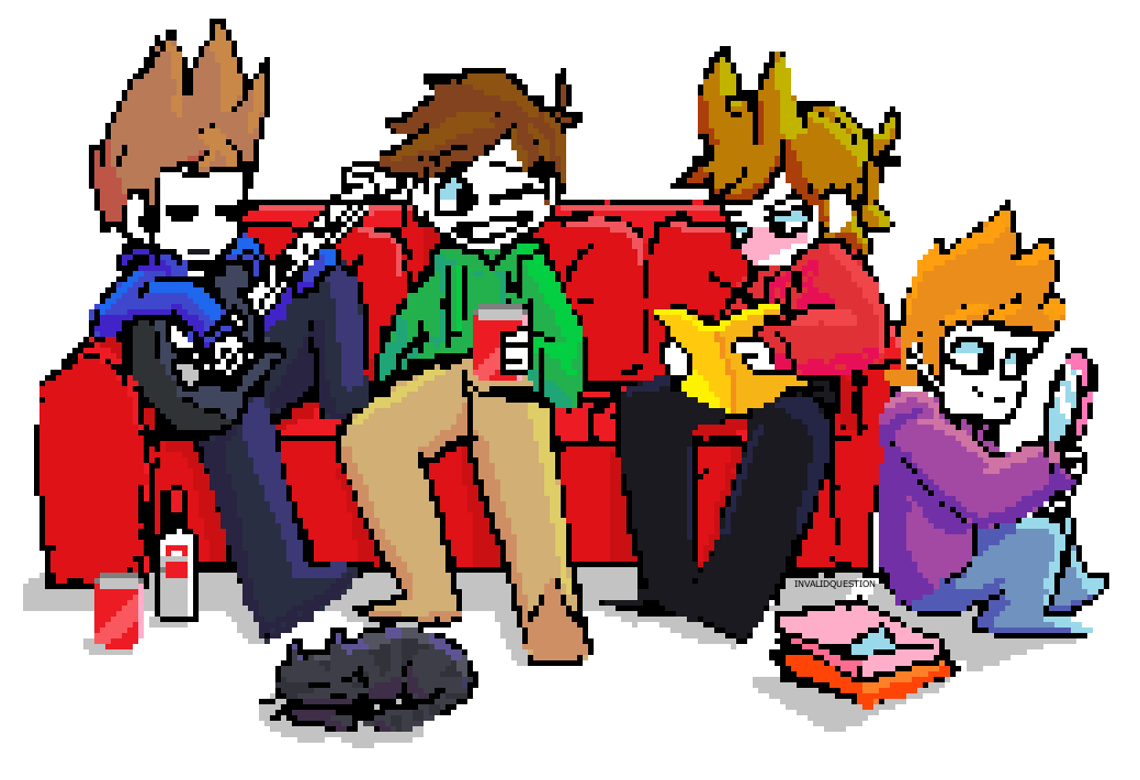 Eddsworld Couch Buds Pagedoll