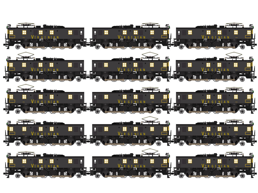 Virginian Railway EL3A by UtahRailfan5450 on DeviantArt
