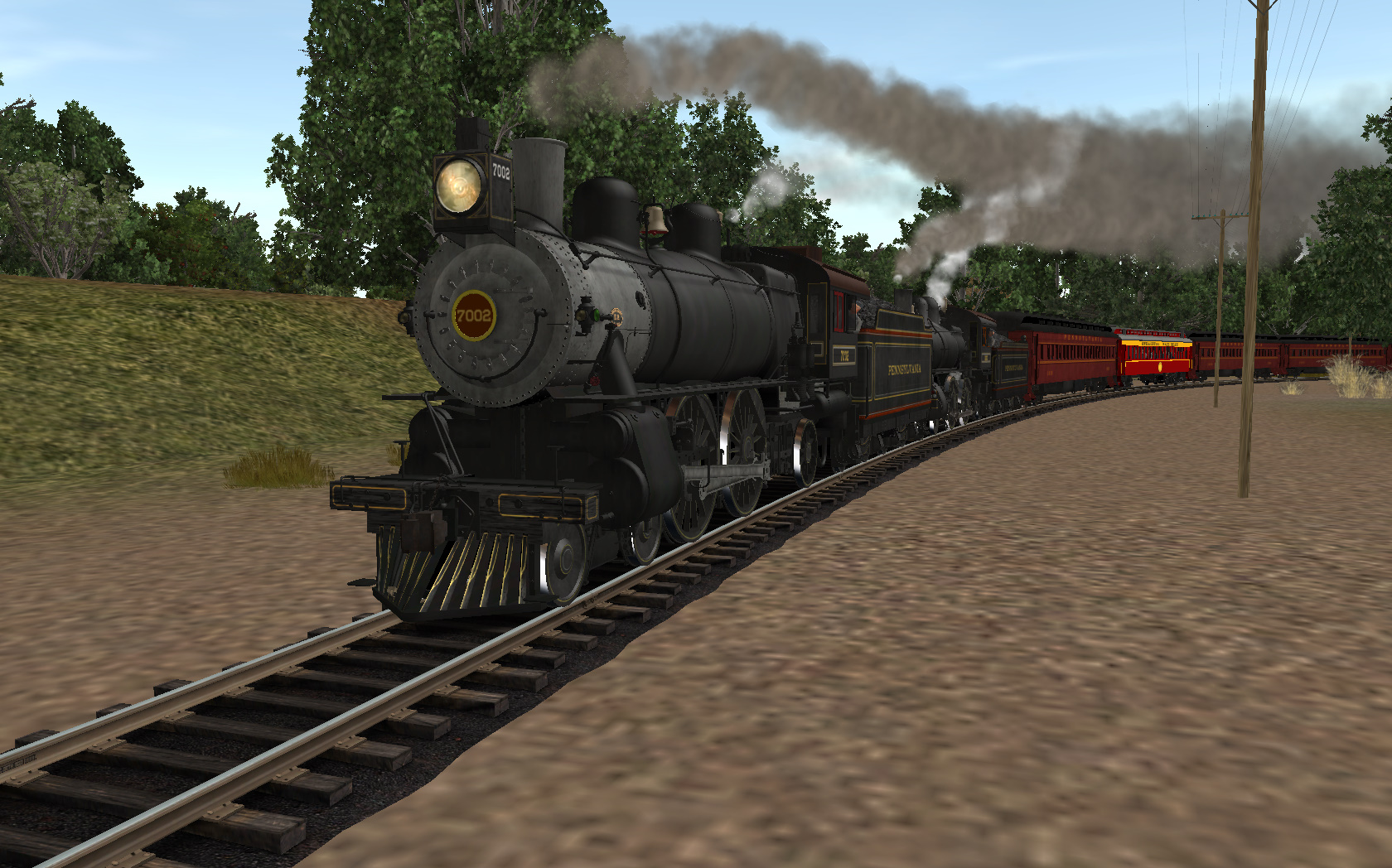 PRR 7002 and 1223 Doubleheader by UtahRailfan5450 on DeviantArt