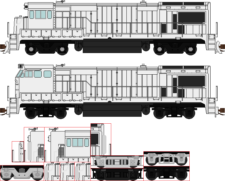 Bq23 GE B23-7/BQ23-7 Base by UtahRailfan5450 on DeviantArt