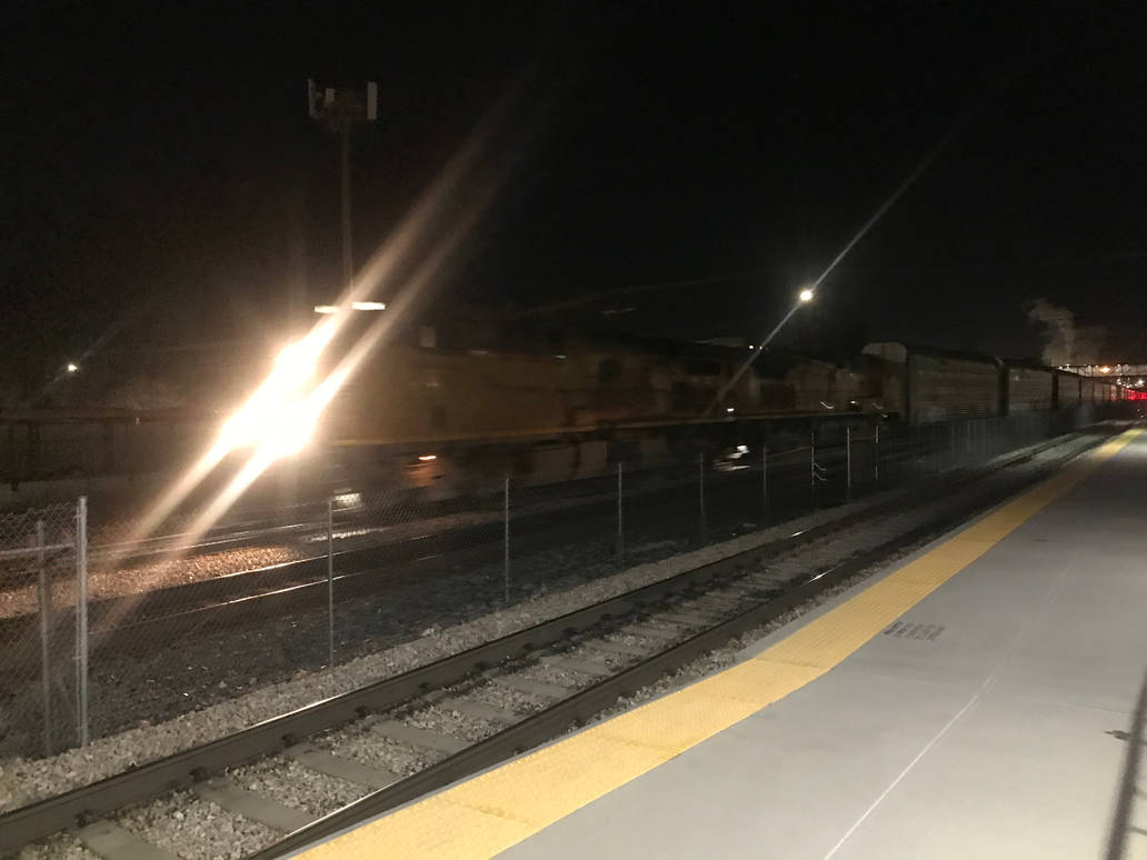 Nighttime Autoracks by UtahRailfan5450 on DeviantArt