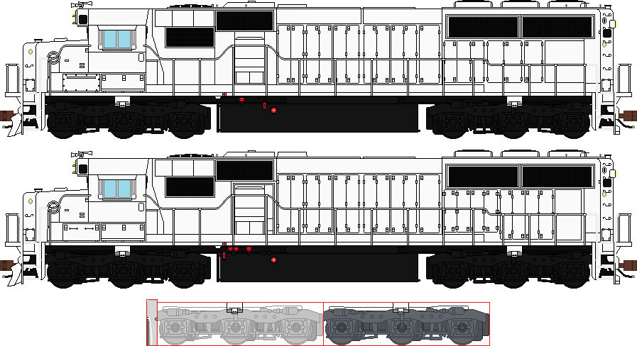 Sd60 EMD SD50 and SD60 Bases by UtahRailfan5450 on DeviantArt