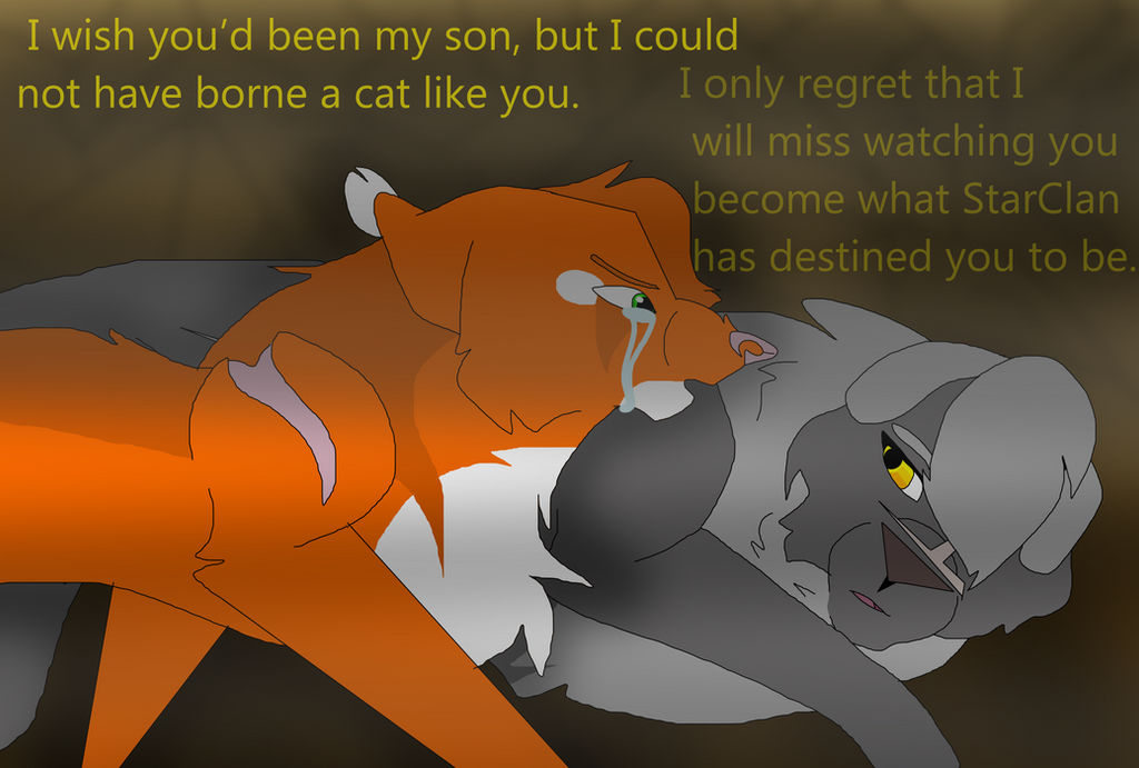 photo Yellowfang Death Scene death by brightstarfernclan on deviantart